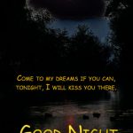 Good Night - I will Kiss you