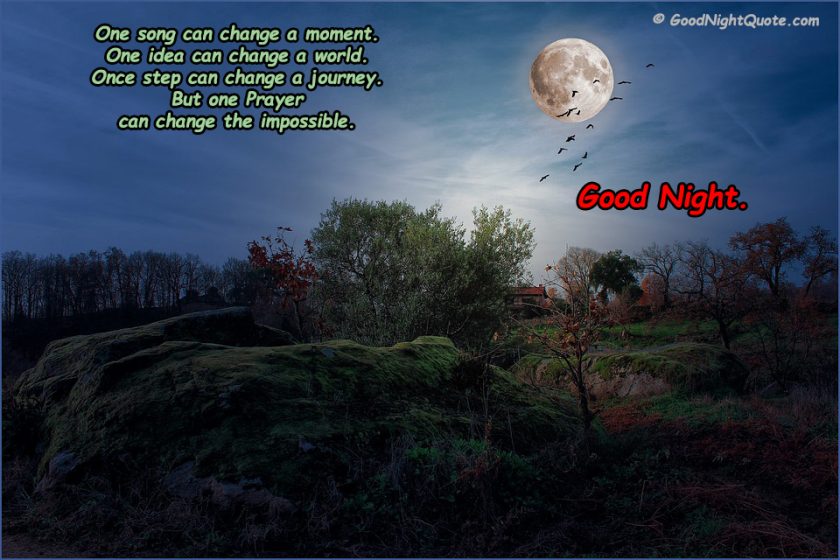Good Night Prayer - God Quotes