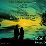 Cute Good Night Quotes for Lover