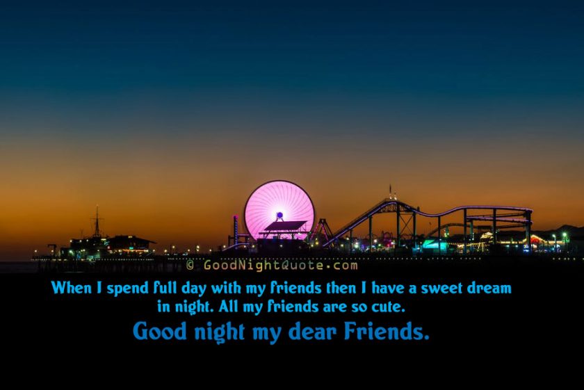 Cute Good Night Quotes - Good Night Quotes on Friendship