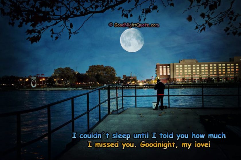I love you Good Night Quotes